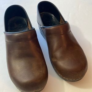 Brown Professional Dansko Clogs
